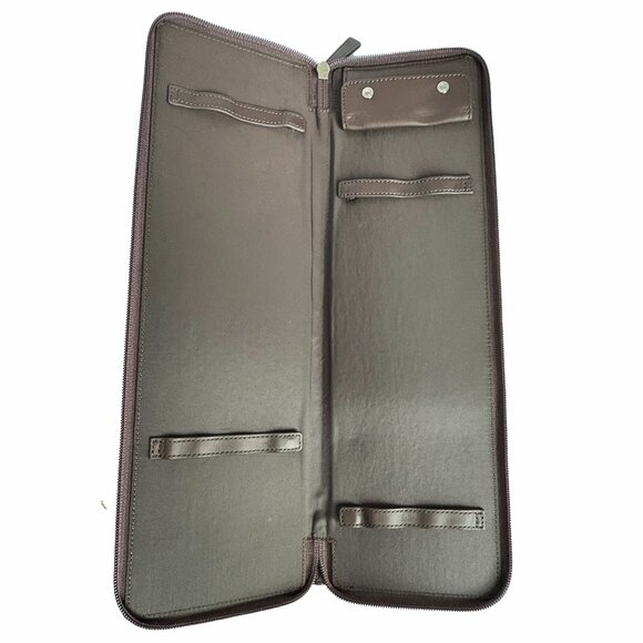 Coach Leather Tie Case Style 7320 Vintage 1990s Brown Leather Business Travel - Picture 6 of 6